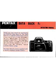 Pentax Z 70 manual. Camera Instructions.